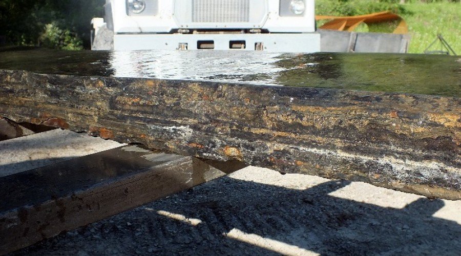 Slate Rock Fireplace Mantels ~ Slate Fireplace Mantel 001