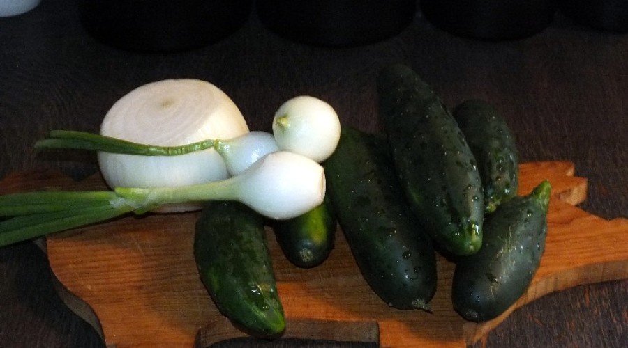 Favorite Recipes ~ Flavorful Sliced Cucumbers and Onions